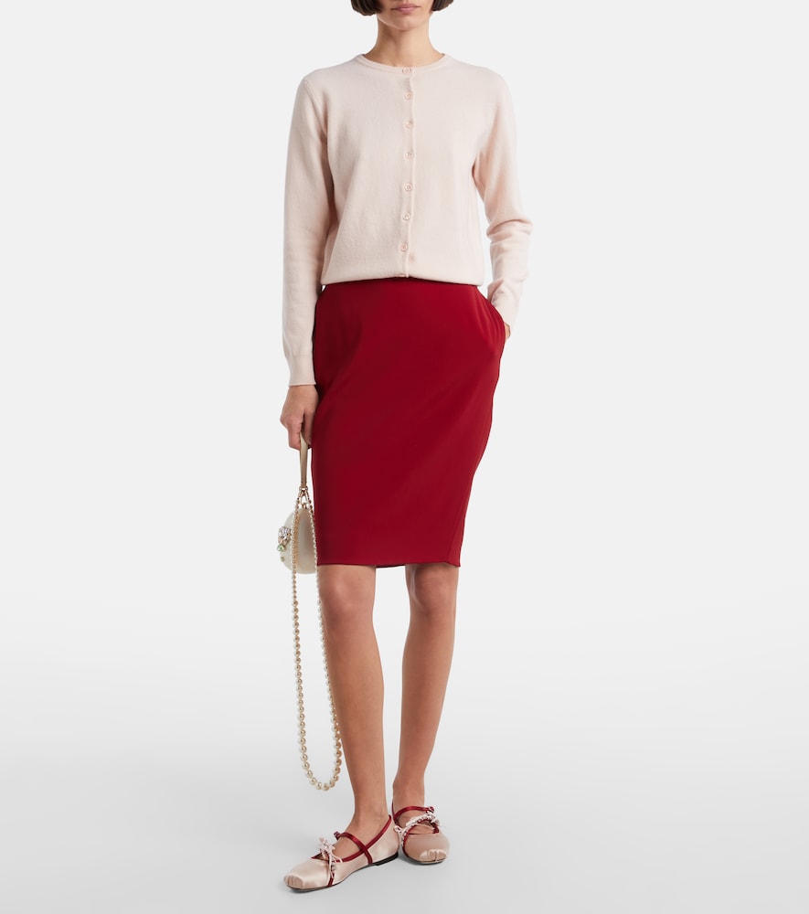 Jimmy Choo Loli embellished satin ballet flats