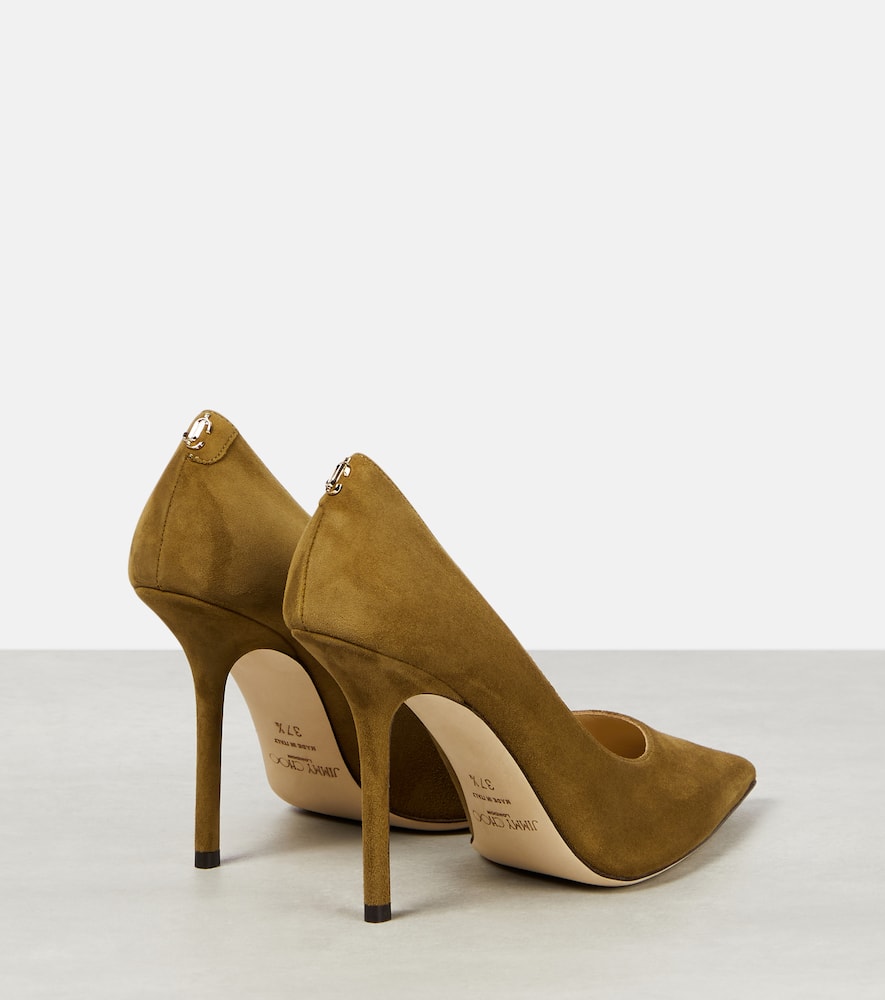Jimmy Choo Love 100 suede pumps