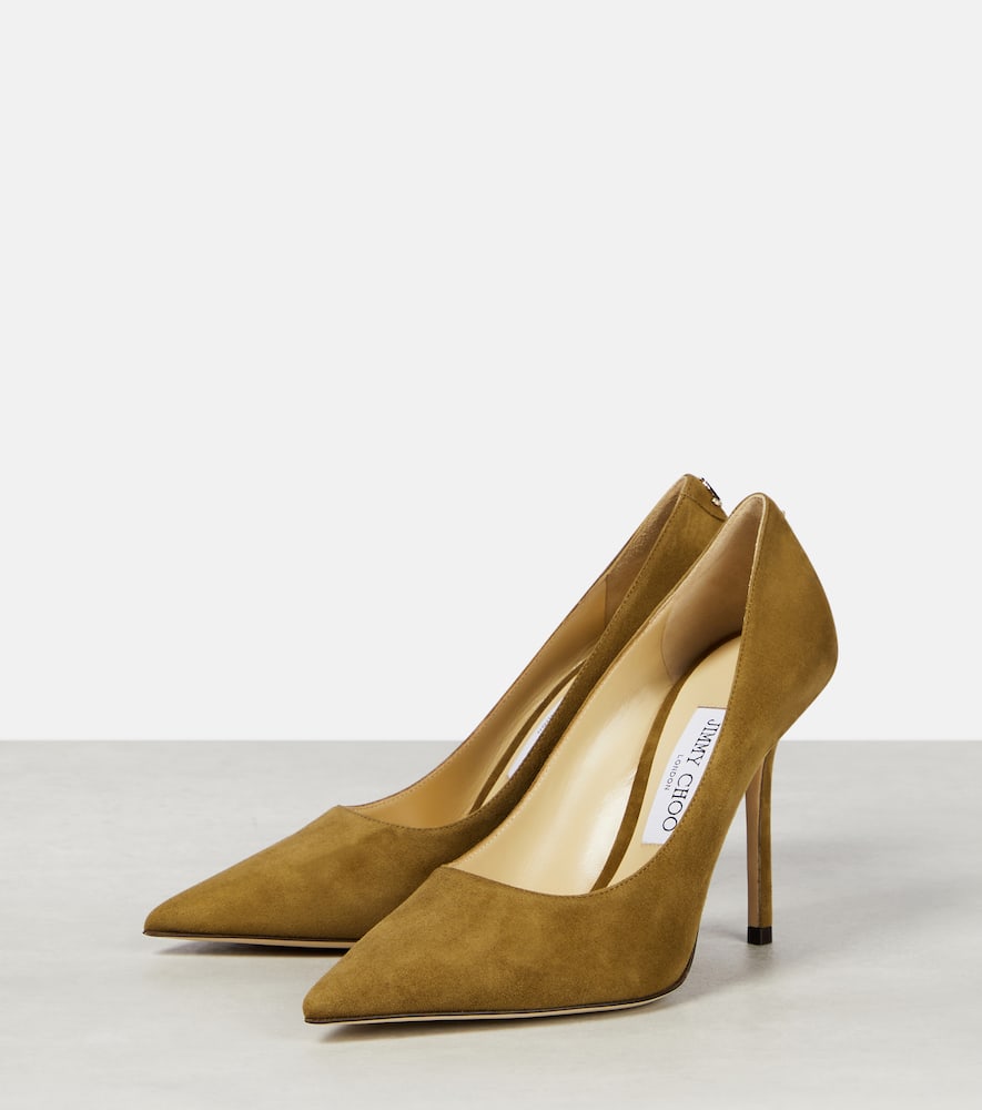 Jimmy Choo Love 100 suede pumps