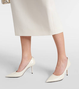 Jimmy Choo Love 85 leather pumps