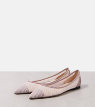 Jimmy Choo Love Flat embellished ballet flats
