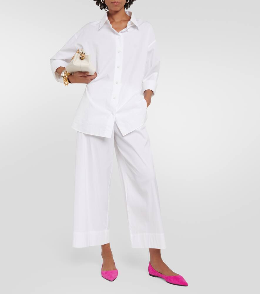 Jimmy Choo Love leather ballet flats