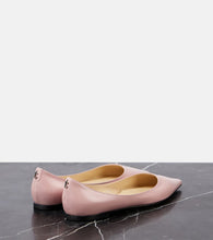 Jimmy Choo Love leather ballet flats