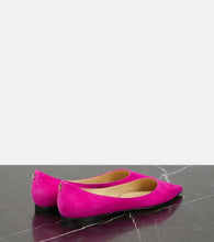 Jimmy Choo Love leather ballet flats