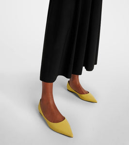 Jimmy Choo Love leather ballet flats