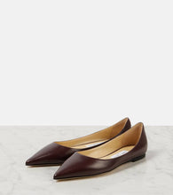Jimmy Choo Love leather ballet flats