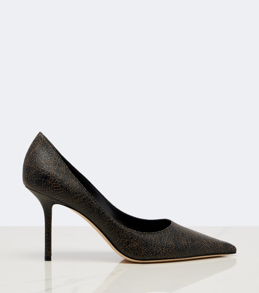 Jimmy Choo Love leather pumps