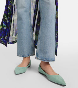 Jimmy Choo Love suede ballet flats