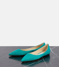 Jimmy Choo Love suede ballet flats