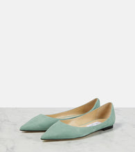 Jimmy Choo Love suede ballet flats