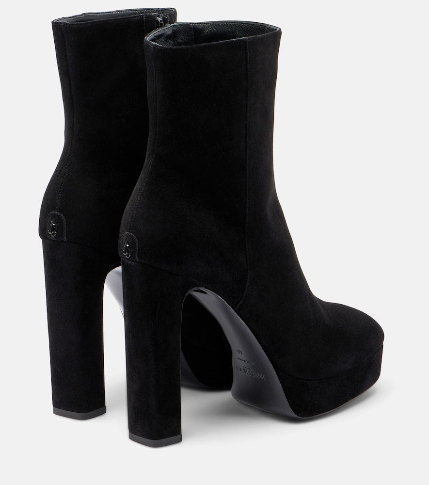 Jimmy Choo Marene 120 suede ankle boots