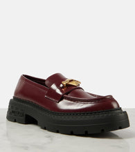 Jimmy Choo Marlow embellished leather loafers