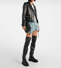 Jimmy Choo Meena leather over-the-knee boots