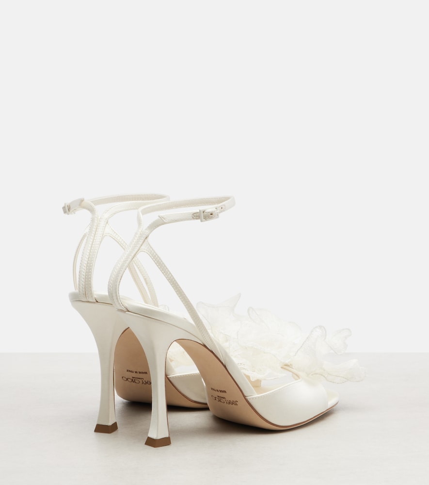 Jimmy Choo Mimmi satin sandals