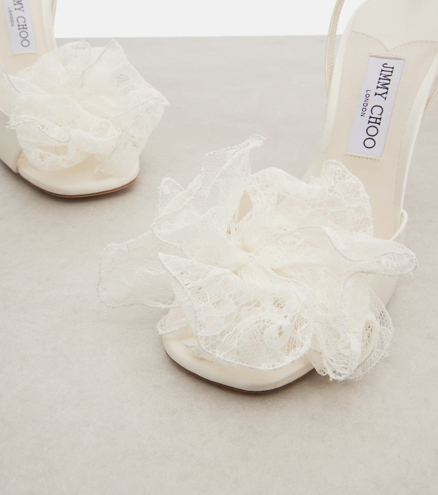 Jimmy Choo Mimmi satin sandals