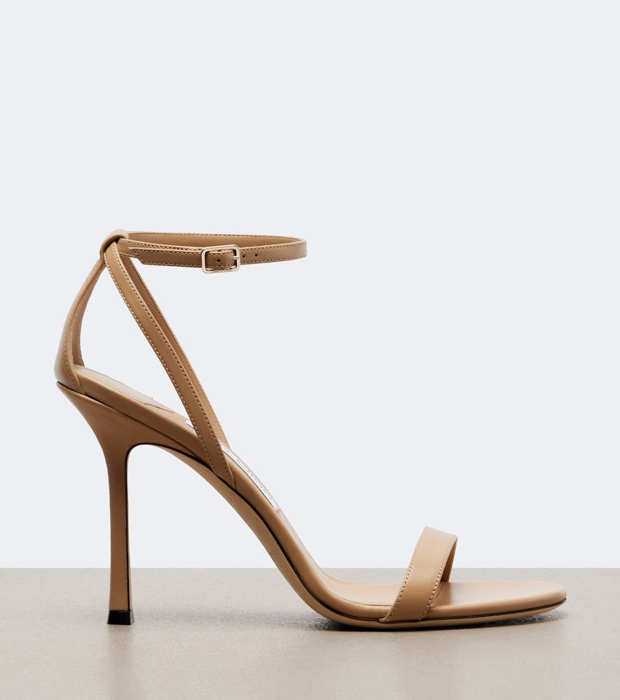 Jimmy Choo Moza leather sandals