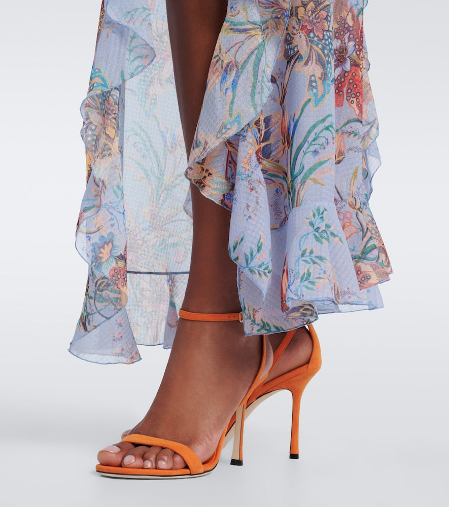 Jimmy Choo Moza suede sandals