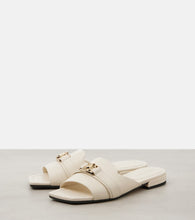 Jimmy Choo Nako leather slides