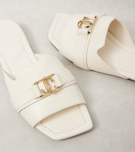 Jimmy Choo Nako leather slides