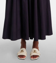 Jimmy Choo Nako leather slides