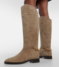 Jimmy Choo Nell suede knee-high boots