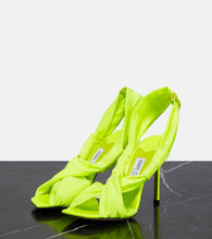 Jimmy Choo Neoma 110 jersey sandals