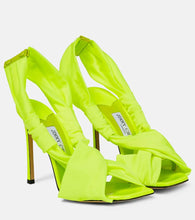 Jimmy Choo Neoma 110 jersey sandals