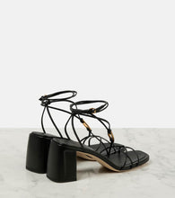 Jimmy Choo Onyxia 70 leather sandals