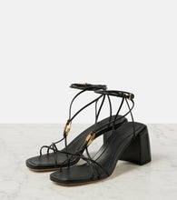 Jimmy Choo Onyxia 70 leather sandals