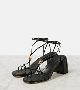 Jimmy Choo Onyxia 70 leather sandals