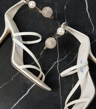 Jimmy Choo Ottilia 90 embellished leather sandals