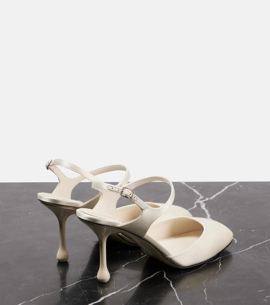 Jimmy Choo Pixie 80 satin pumps