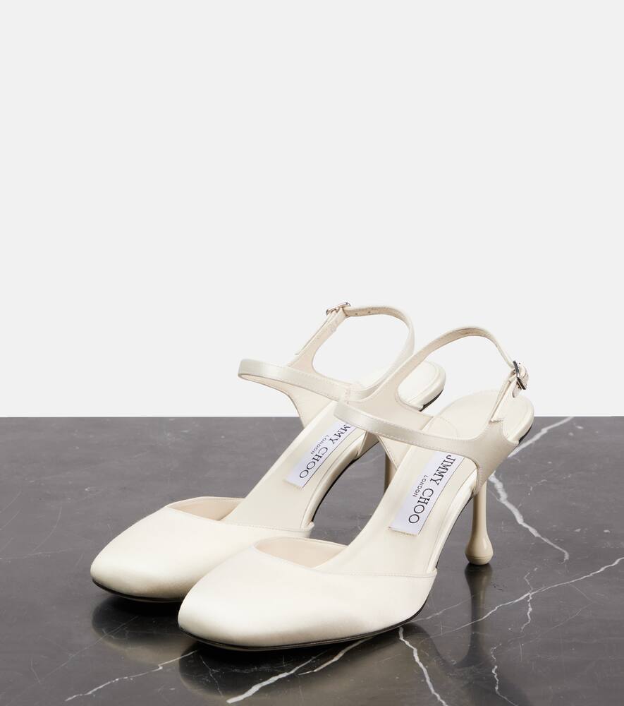 Jimmy Choo Pixie 80 satin pumps