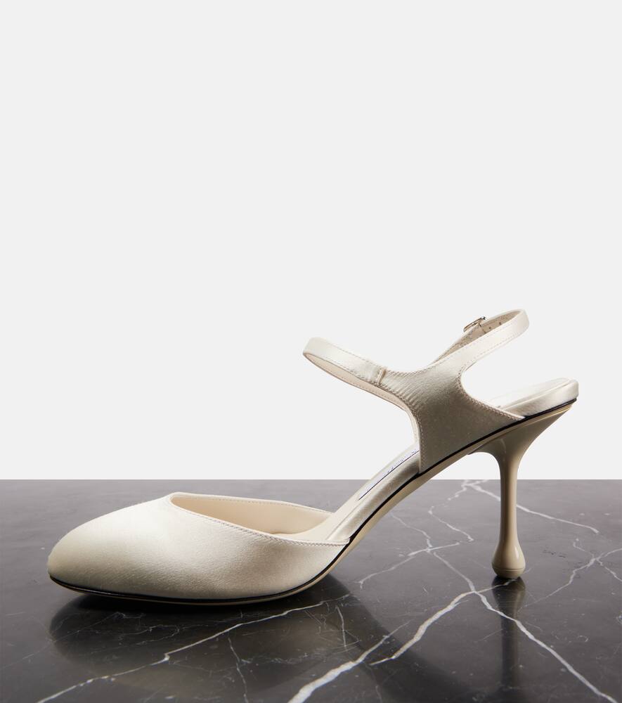 Jimmy Choo Pixie 80 satin pumps
