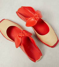 Jimmy Choo Reka leather and raffia espadrilles