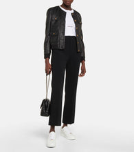 Jimmy Choo Rome/F leather sneakers