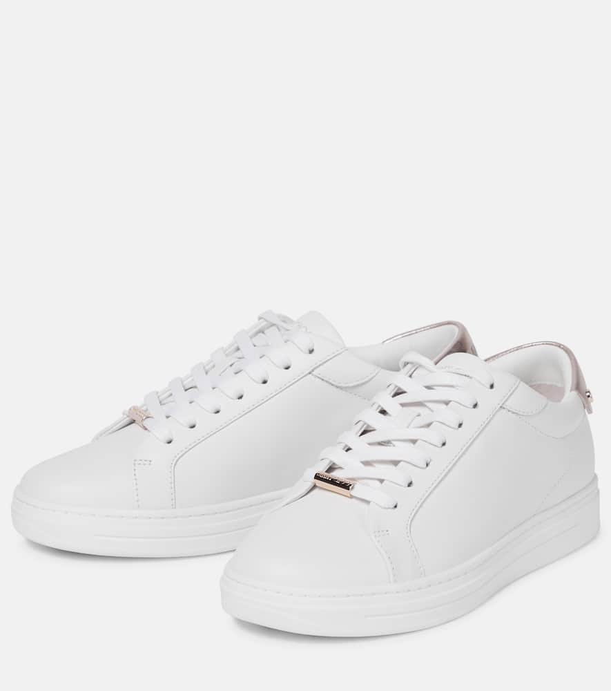 Jimmy Choo Rome/F leather sneakers