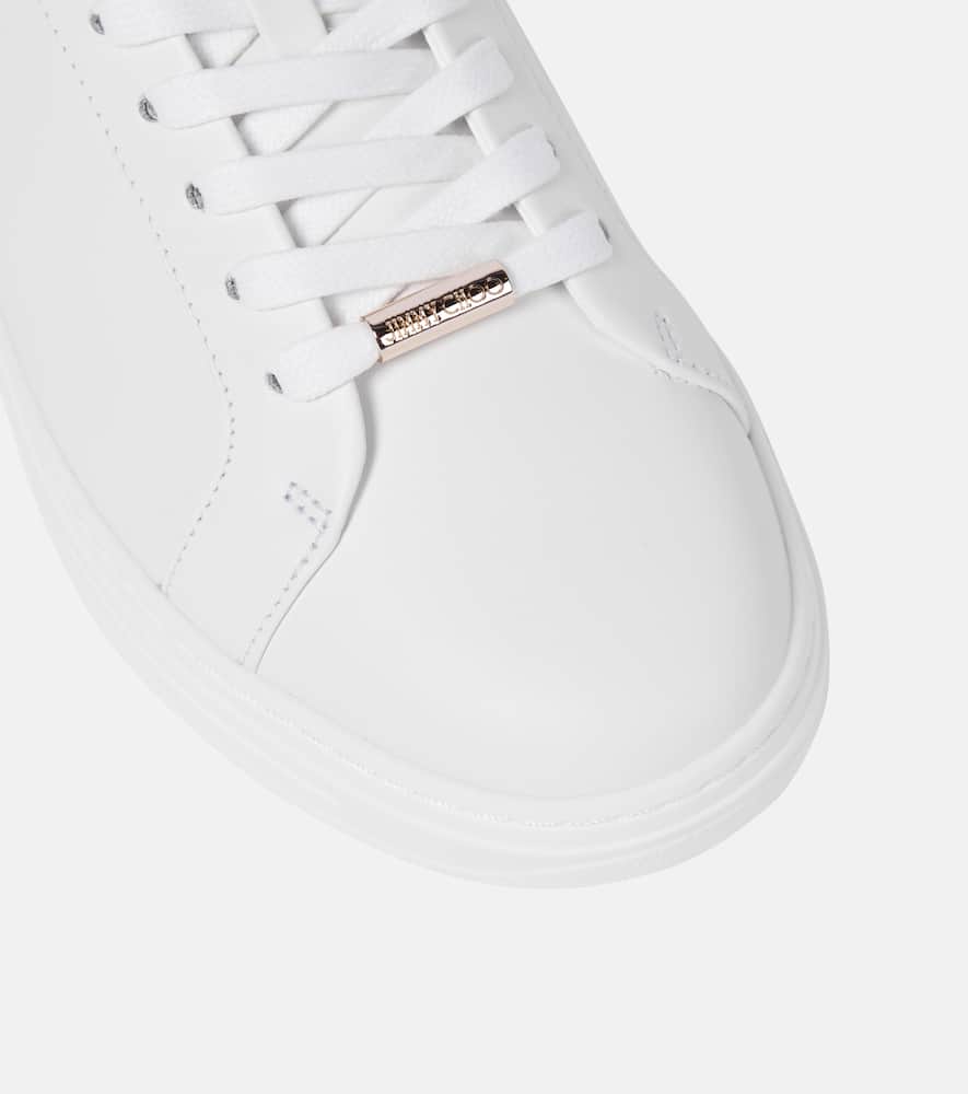 Jimmy Choo Rome/F leather sneakers