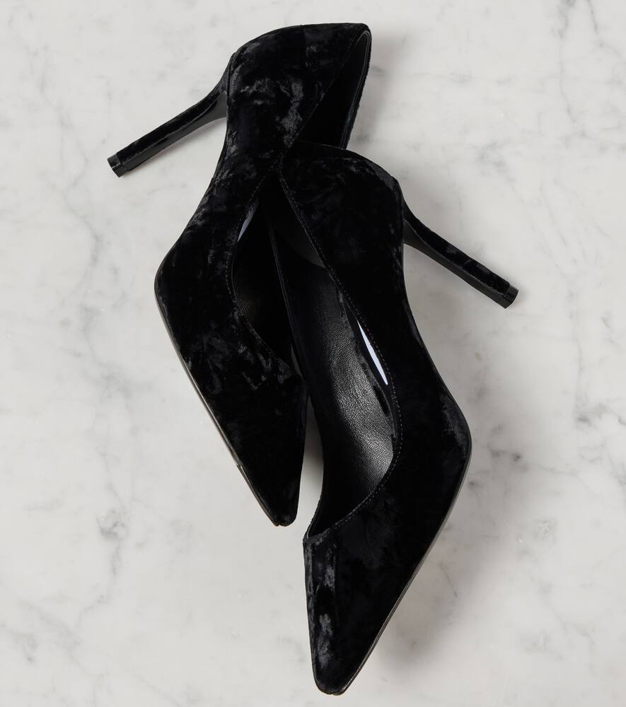 Jimmy Choo Romy 85 velvet pumps