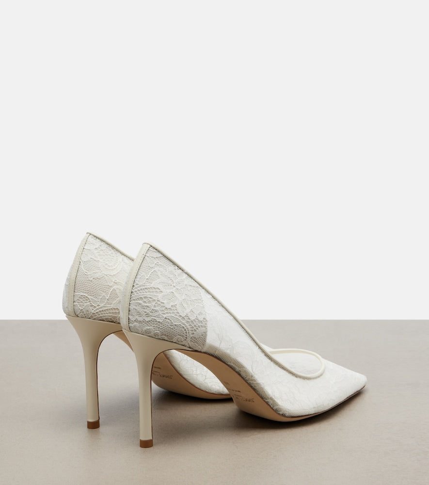 Jimmy Choo Romy lace pumps