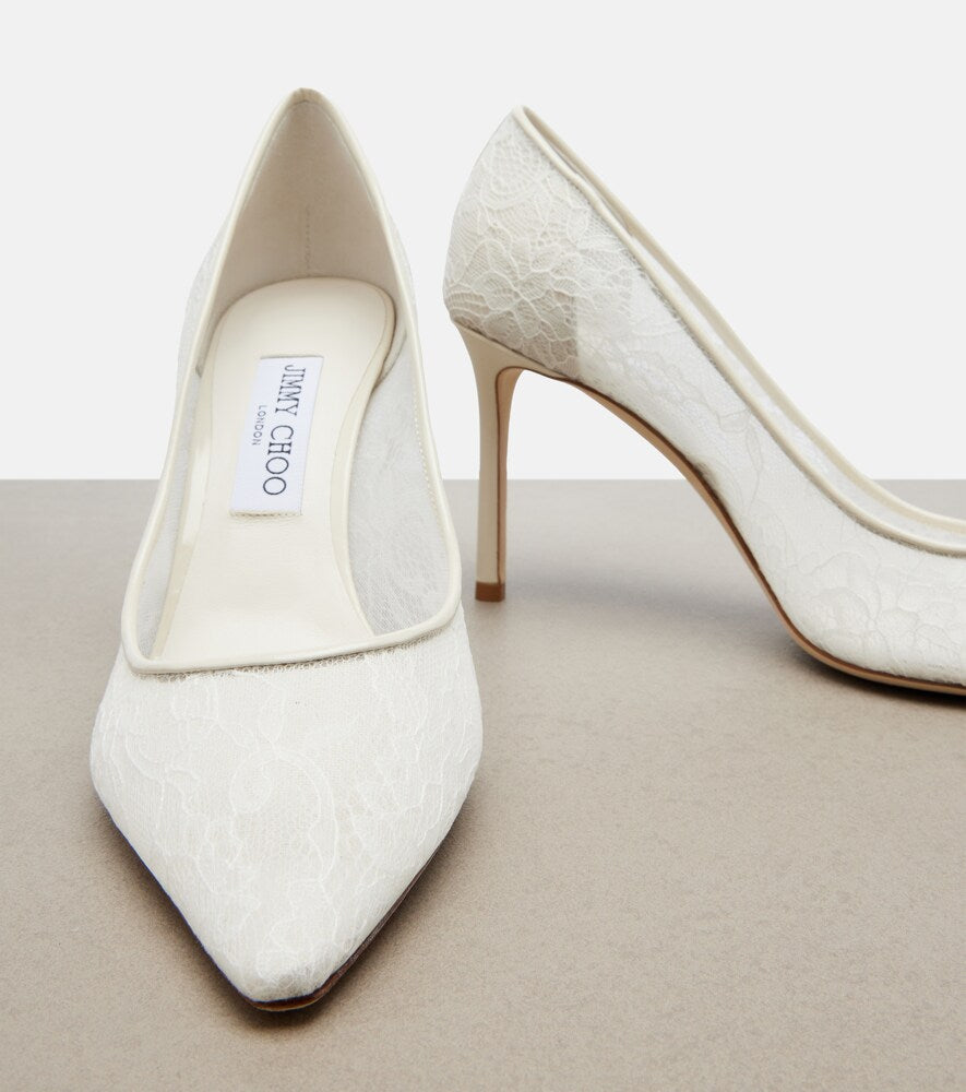 Jimmy Choo Romy lace pumps