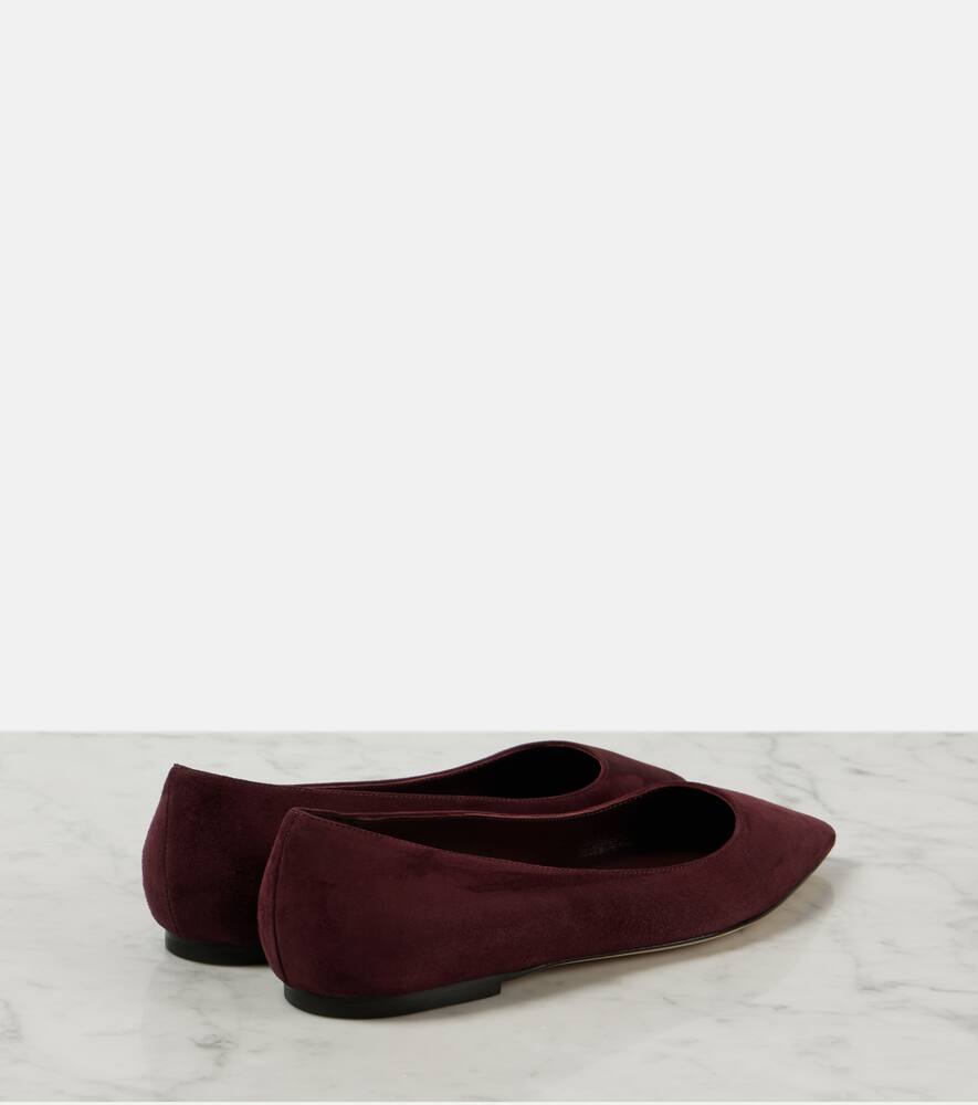 Jimmy Choo Romy suede ballet flats