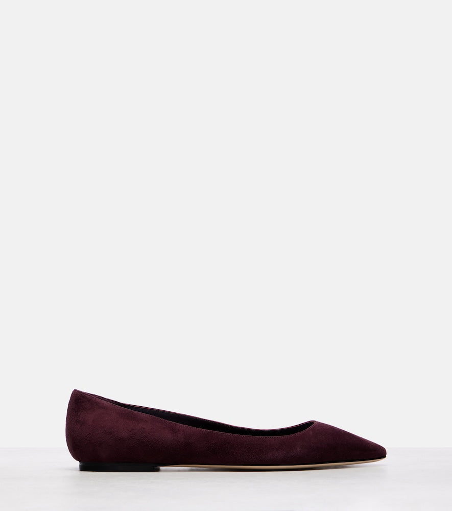 Jimmy Choo Romy suede ballet flats