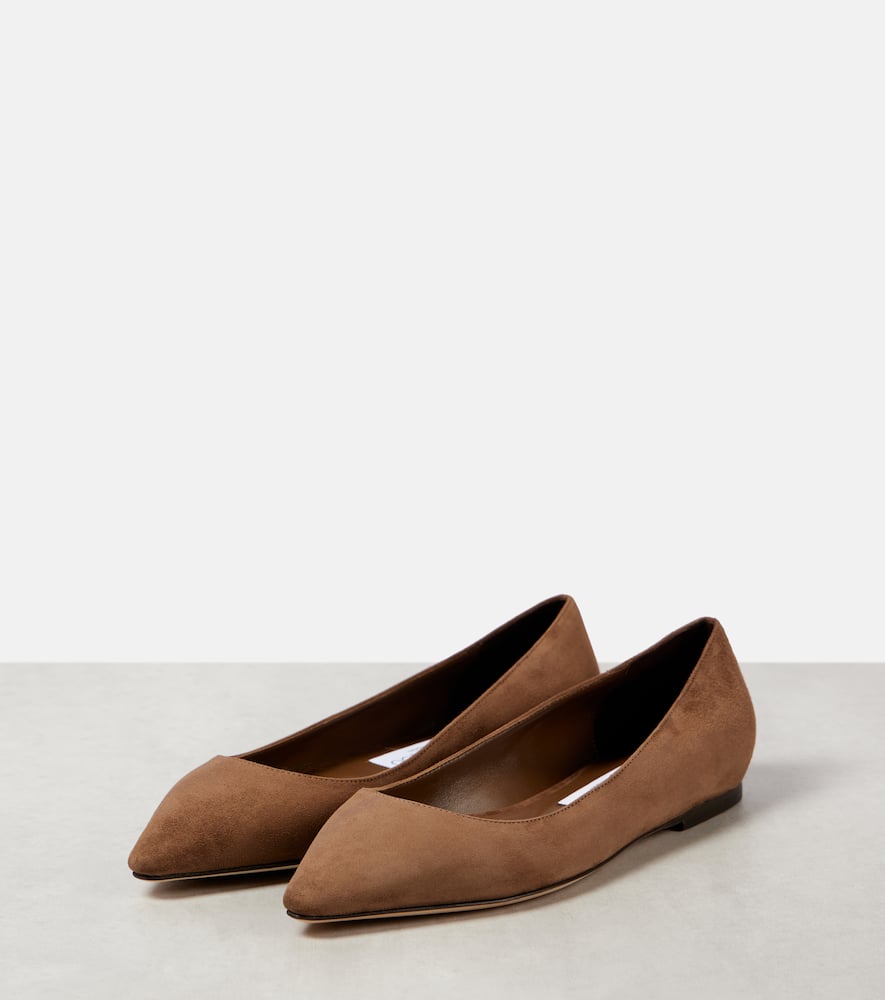 Jimmy Choo Romy suede ballet flats