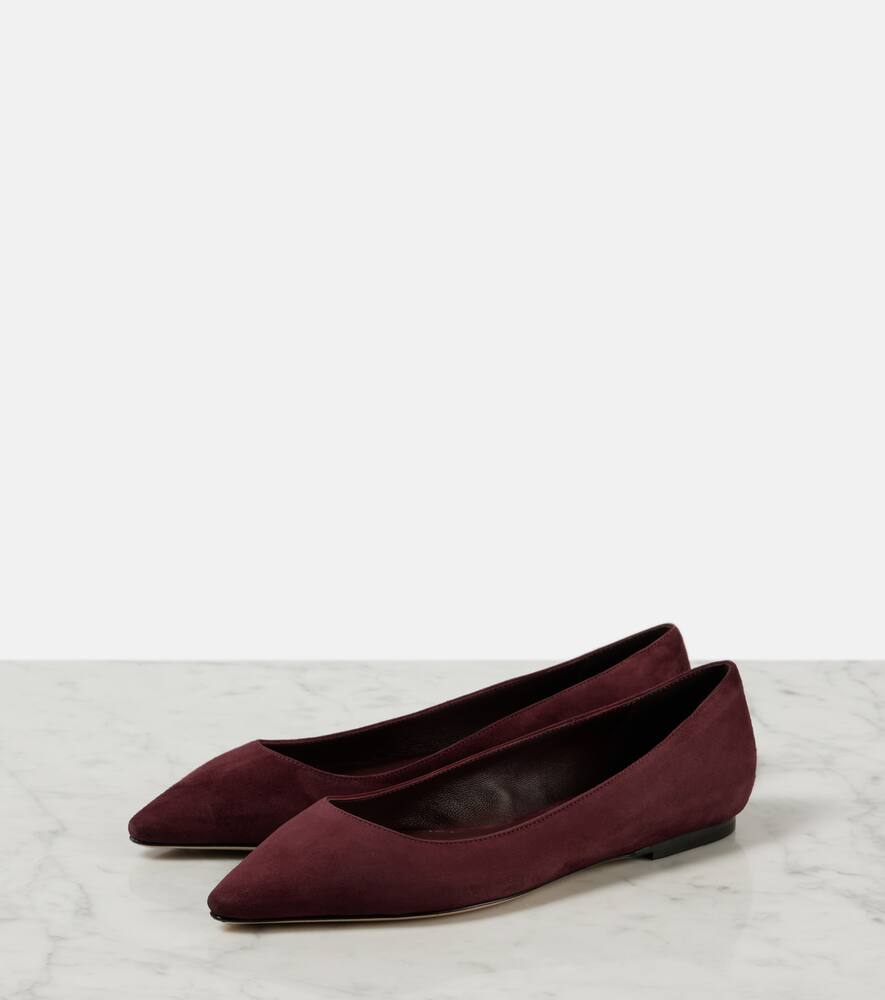 Jimmy Choo Romy suede ballet flats