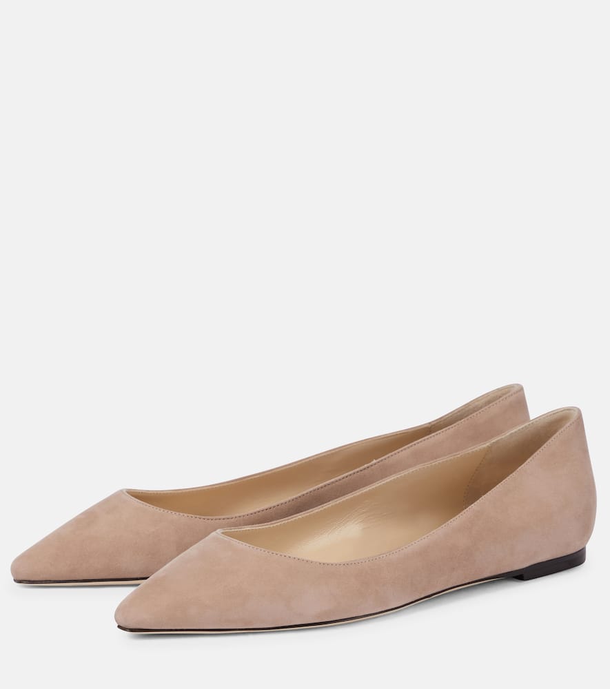 Jimmy Choo Romy suede ballet flats