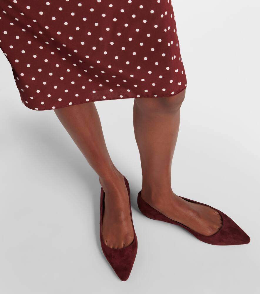Jimmy Choo Romy suede ballet flats