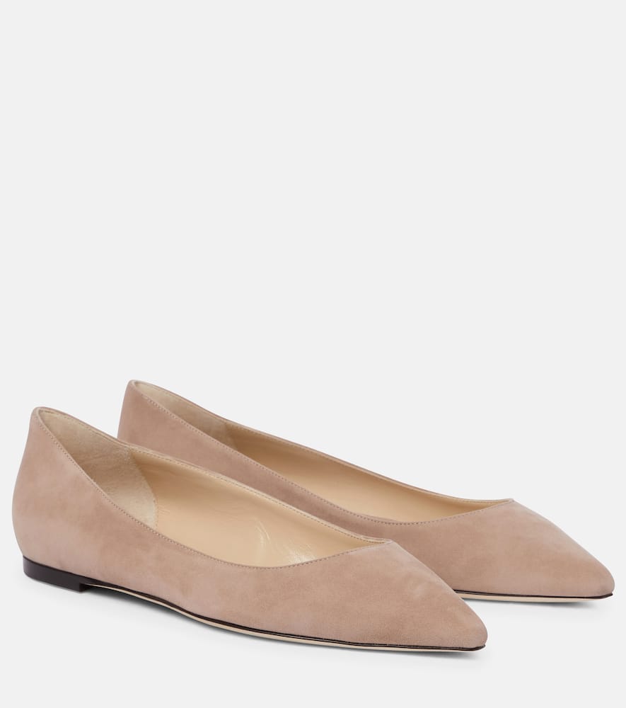 Jimmy Choo Romy suede ballet flats