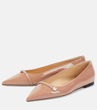 Jimmy Choo Rosalia patent leather ballet flats