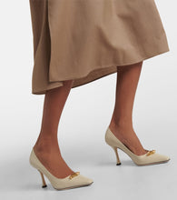 Jimmy Choo Ryker 90 embellished leather pumps